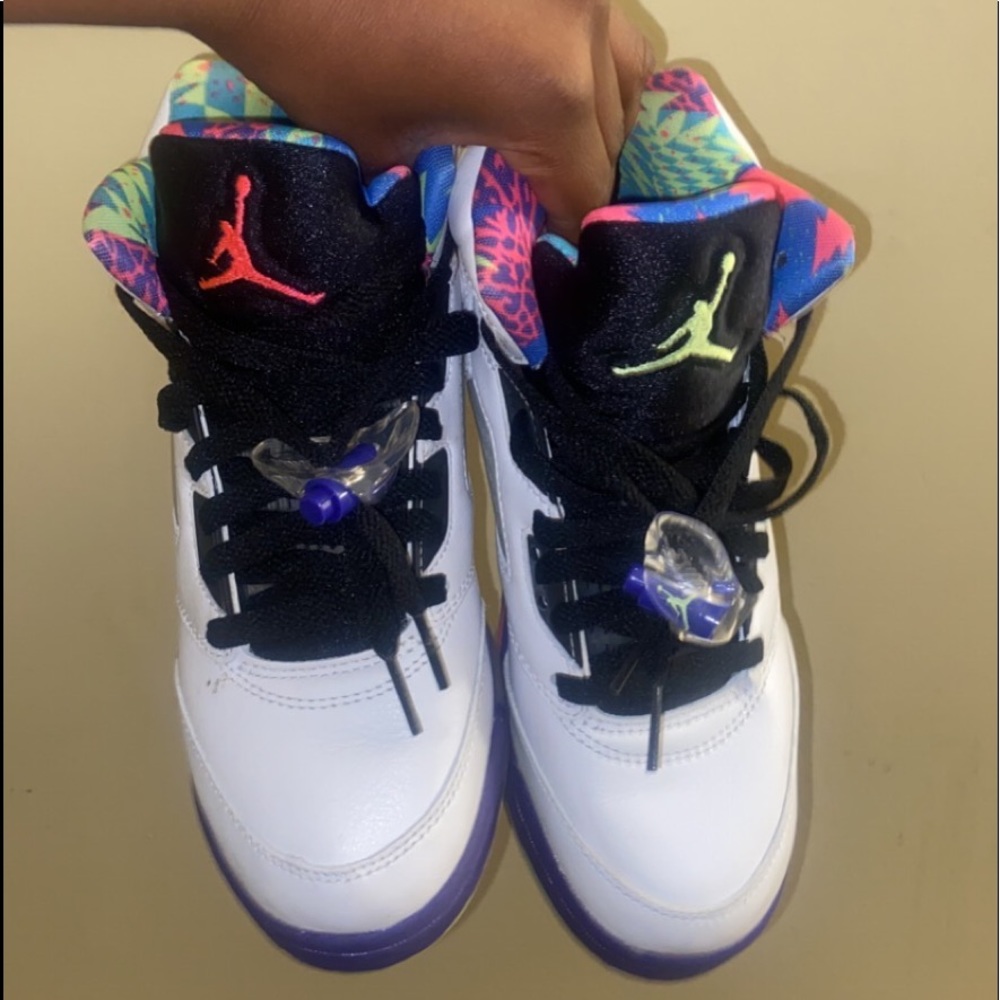 jordan 5’s been worn once (no box)